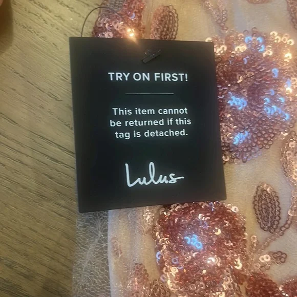 A Lulus floral party dress - Picture 3 of 6